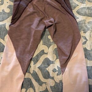 lululemon athletica Brown and Tan Leggings